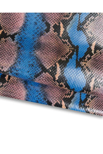 Python printed leather...