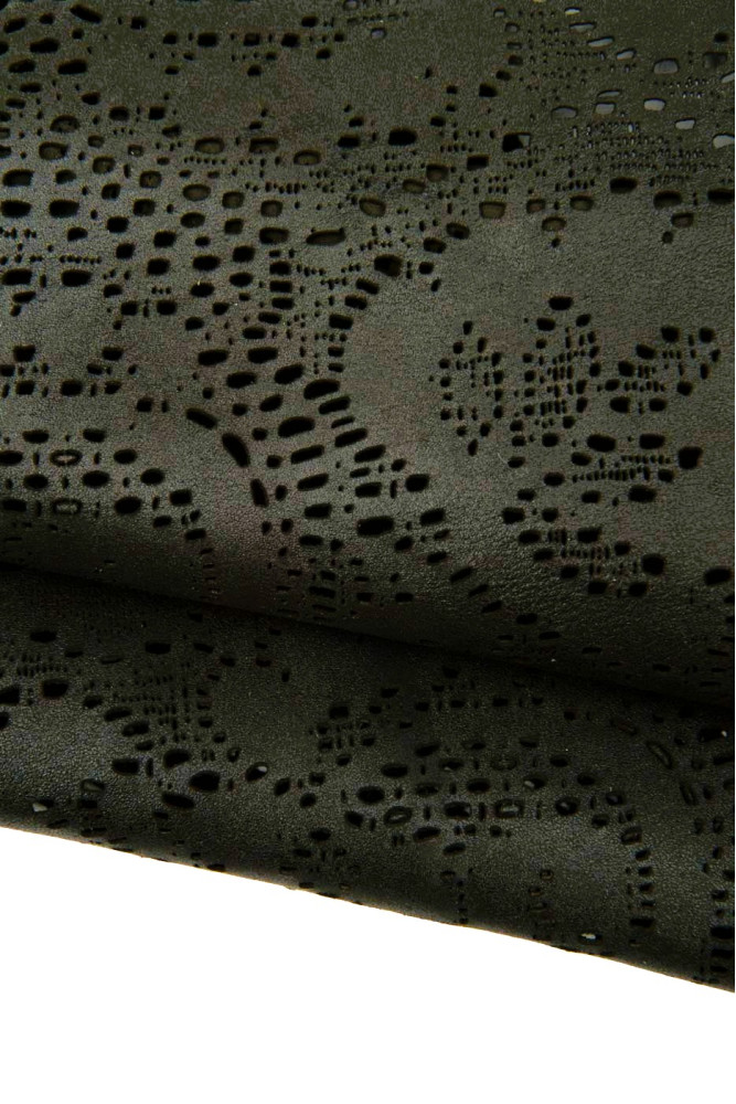 Pelle CAVALLINO rasato TRAFORATO,...