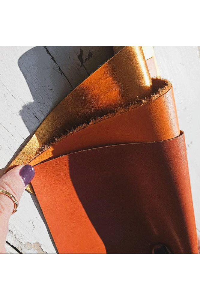 Precut leather scraps, 3 solid color,...