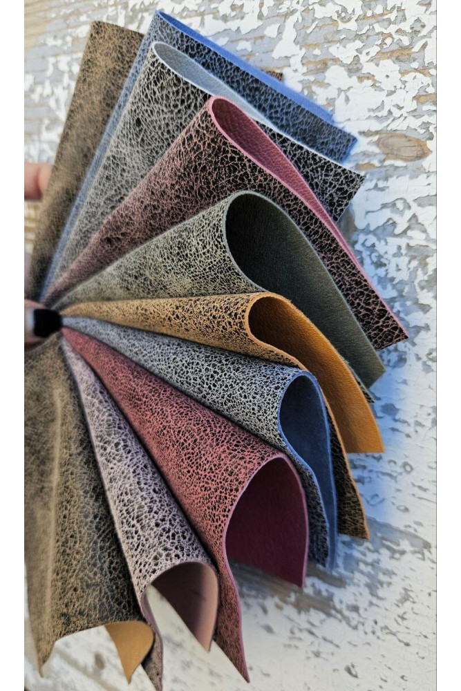 10 Premium Leather Scraps in...