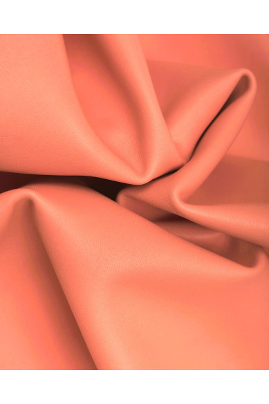 Nappa leather skins, cream and pink, super soft lambskins, smooth silky sheepskin for garments and DIY projects