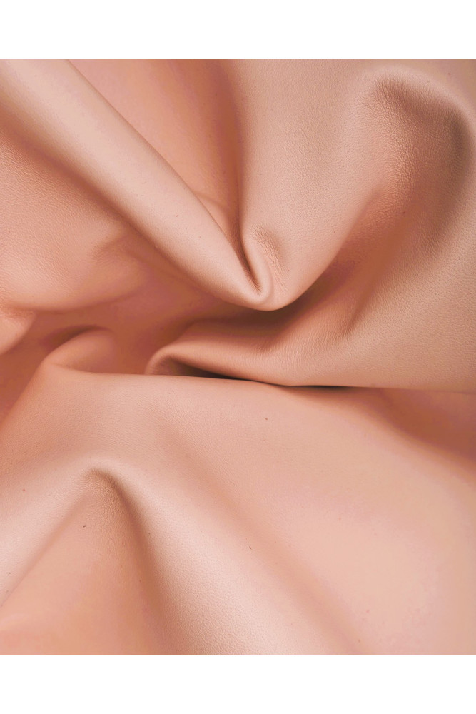 Nappa leather skins, cream and pink,...