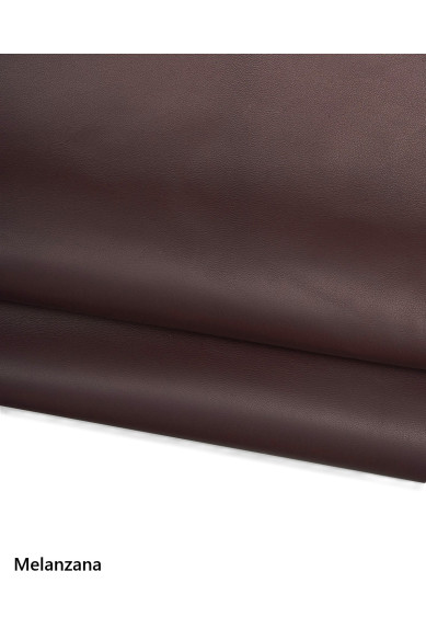 Purple smooth leather skin, super soft lambskin NAPPA, sheepskin for garments and DIY projects