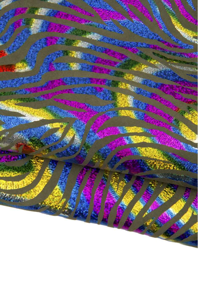 Pellame ZEBRATO MULTICOLOR...