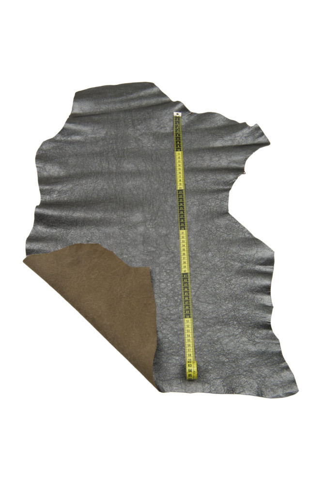 Pellame LAMINATO acciaio effetto...