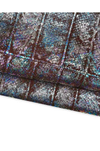 Pellame marrone laminato...