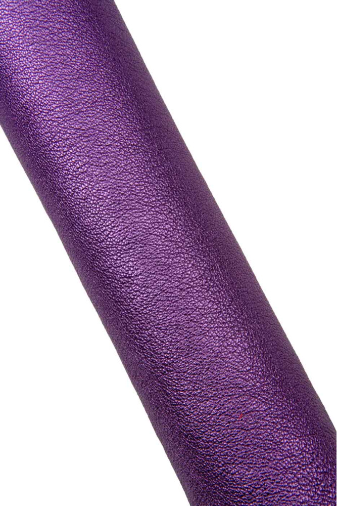 Purple leather skin, METALLIC tiny...