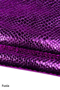 PYTHON printed leather... 2