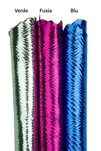 Pelle METALLIZZATA RETTILE...