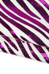 MAXI ZEBRA printed leather...