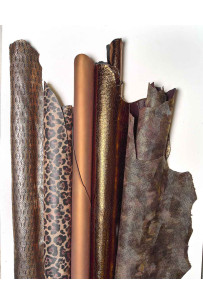 Bundle of 5 bronze and...