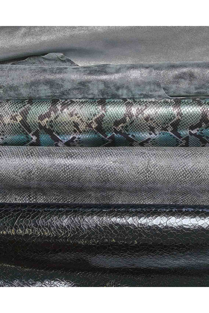 Assortment of 5 blu, turquoise...