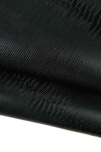 Black LIZARD embossed...