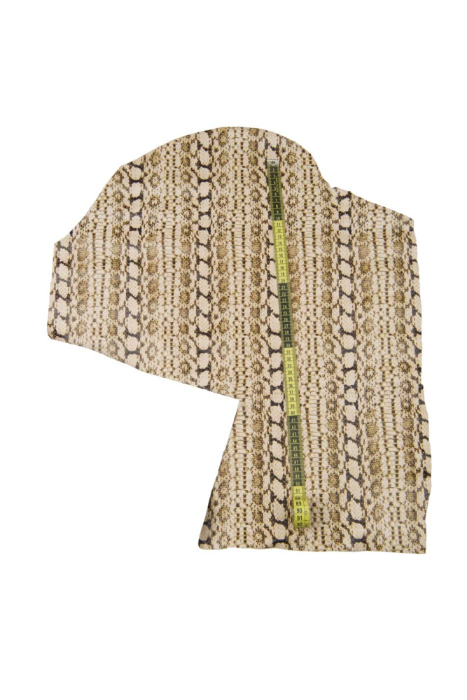 PYTHON textured calfskin leather,...