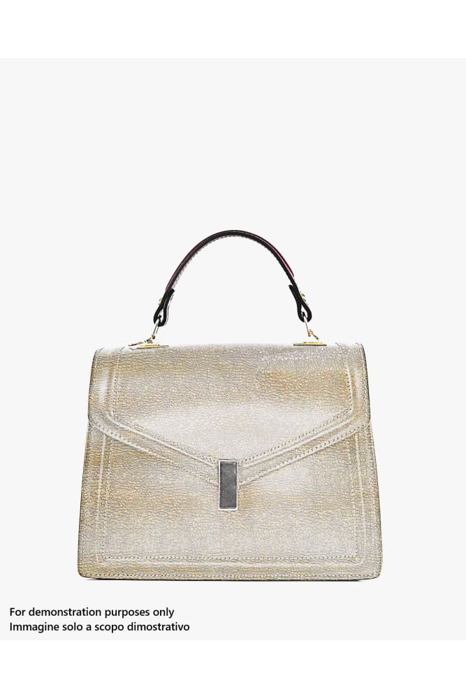 Pelle OLEOGRAFICA platino, pellame...