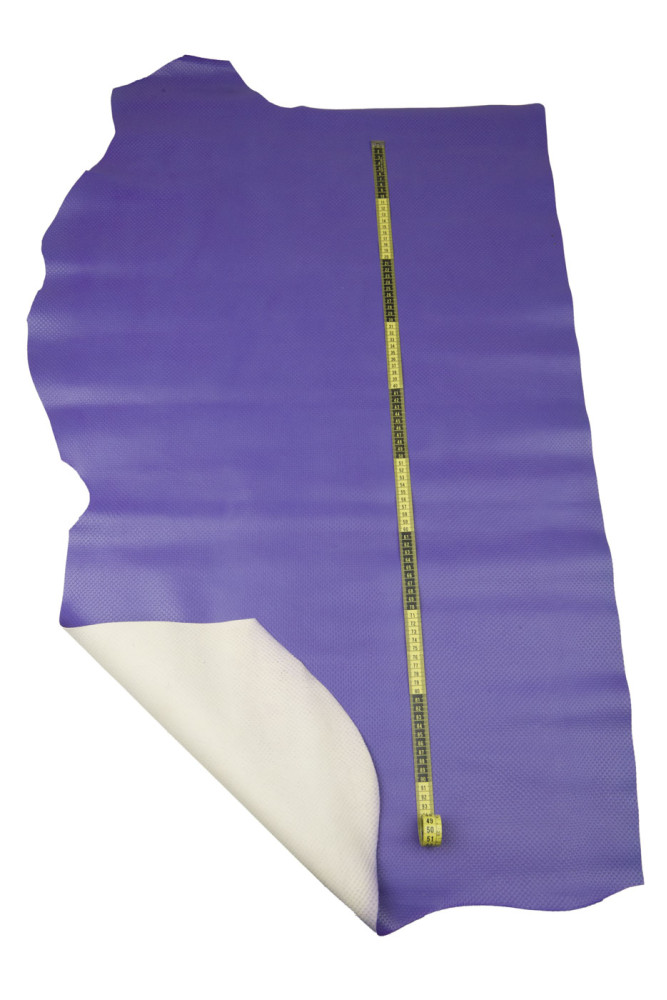 Purple PYTHON leather hide, REPTILE...