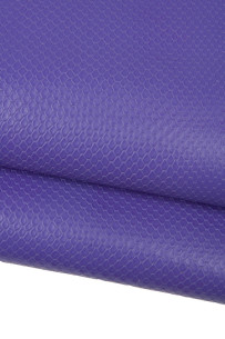 Pelle PITONE viola, vitello...