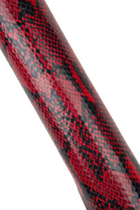 Pelle PITONE rosso nero,... 2