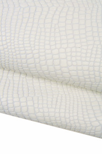 White CROCODILE printed...