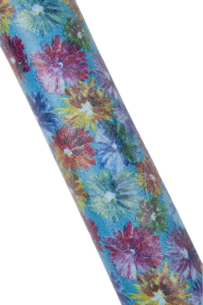 Multicolor FLORAL leather skin,...