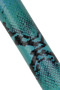 Turquoise PYTHON textured... 2