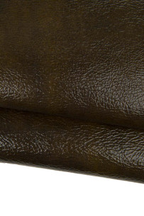 Brown SHADED leather skin,...
