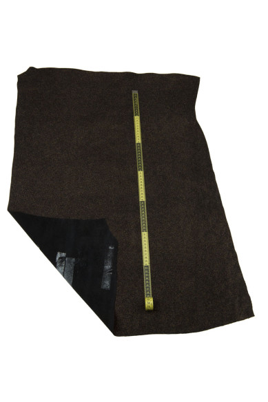 Pellame GLITTER multicolor su base CROSTA nera, pelle metallizzata morbida, vitello nero laminato per hobbisti