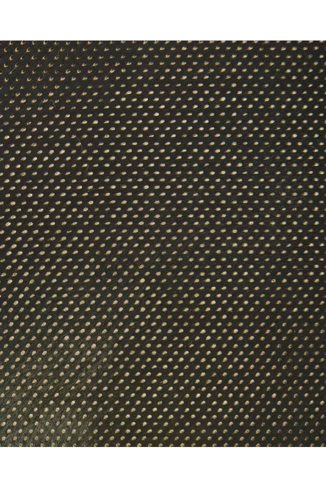 Pelle di cavallino TRAFORATO verdone,...