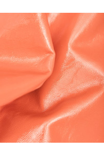 Orange patent leather hide,... 2