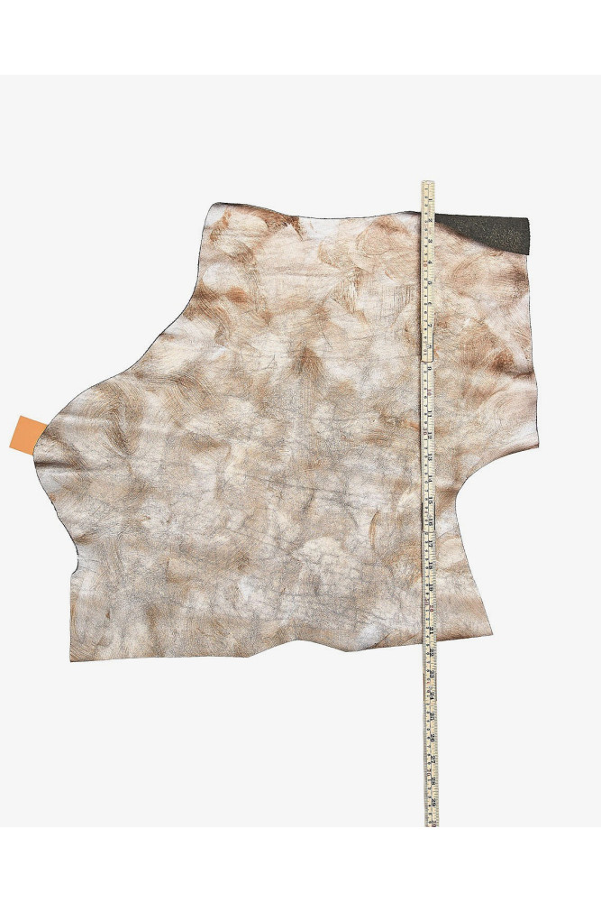 Steel metal bronze vintage leather...