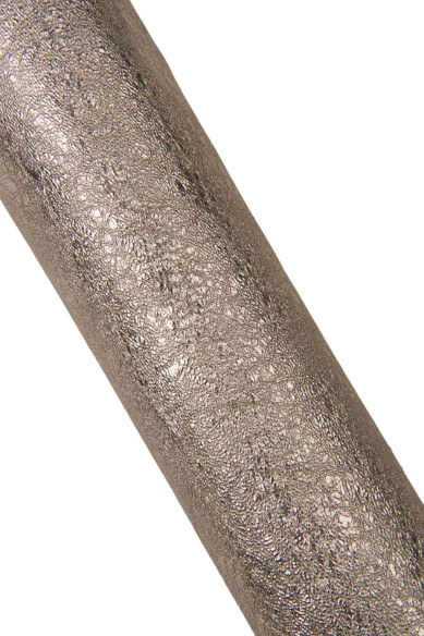 Pelle METALLIZZATA rosa effetto STROPICCIATO, pellame capra laminata morbida