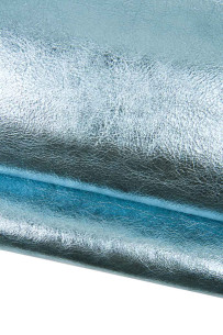 Pellame LAMINATO celeste,...