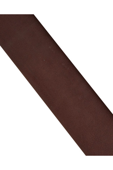Dark brown NUBUCK leather hide, top quality suede calfskin, soft cowhide light grain   0.8-0.9 mm