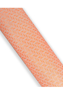FLUO orange leather hide,...