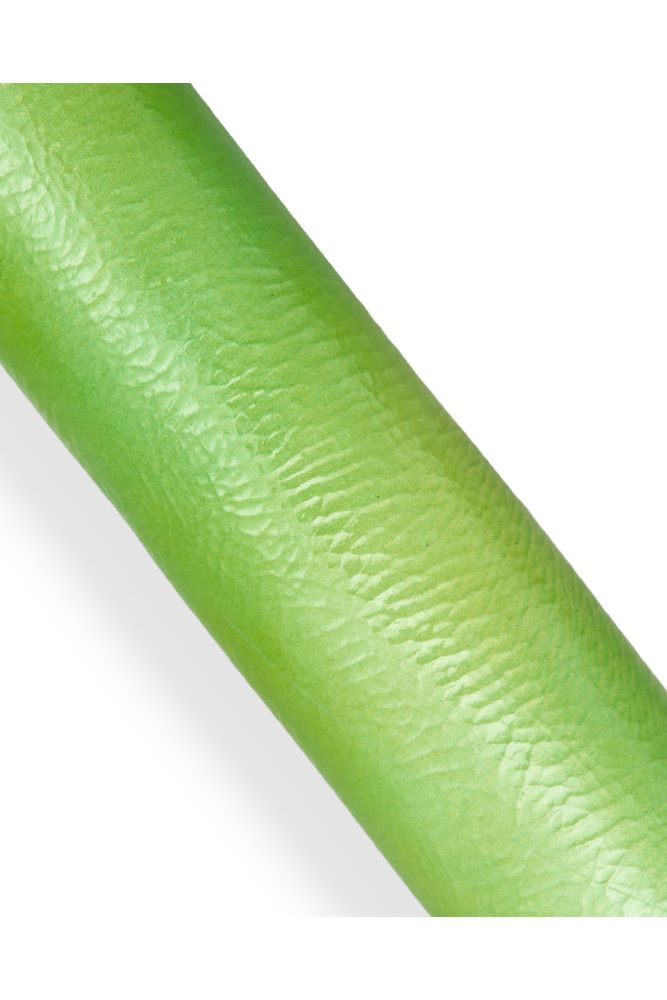 Green yellow glossy leather skin,...