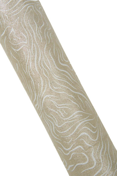 GLITTER SUEDE leather hide, beige white metallic ZEBRA textured cowhide, bright printed calfskin for hobbyists