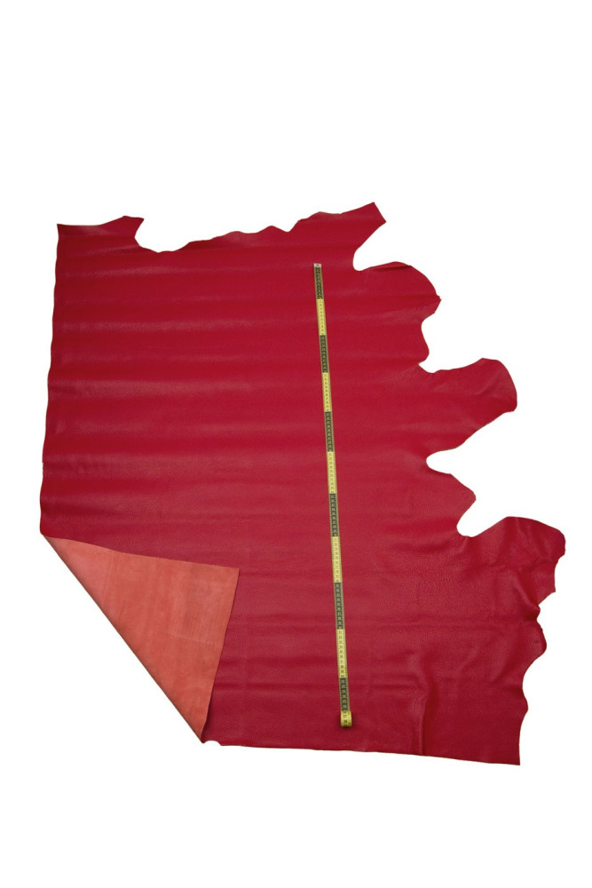Pelle rossa con GRANA, vitello stampa...
