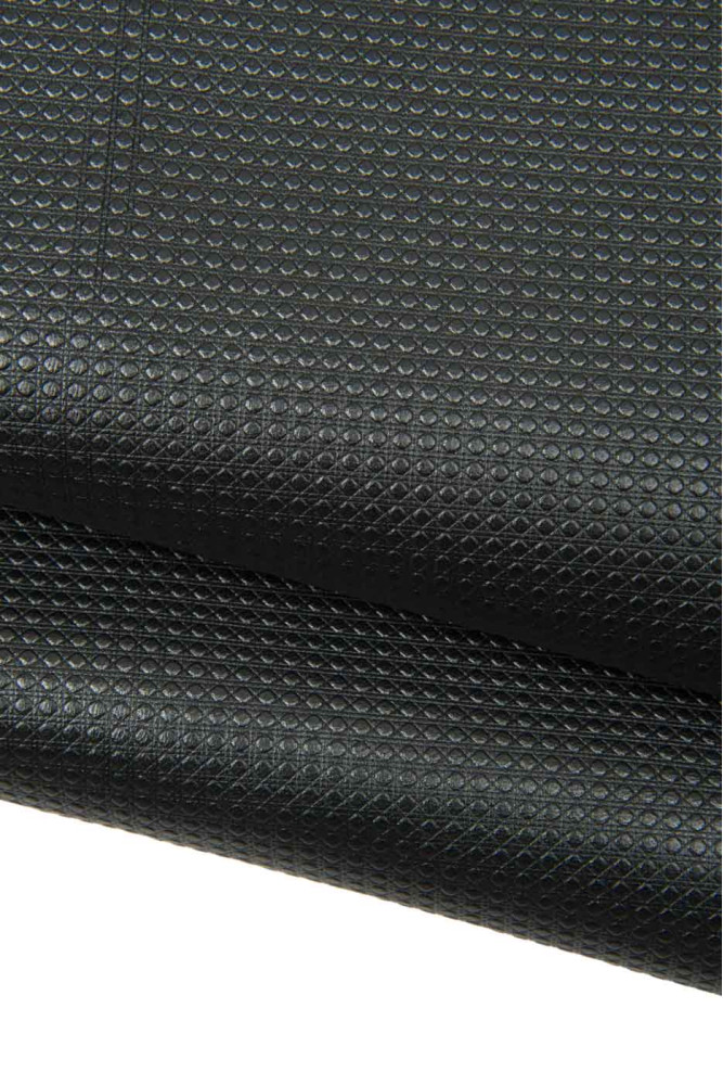 Pellame nero stampa GEOMETRICA in...