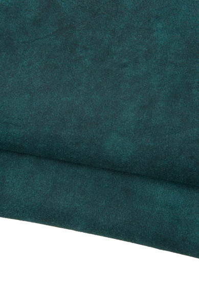 Stock di 3 pelli di CAMOSCIO effetto vintage - CONSUMATO, pellami scamosciati sfumati, lotto come da foto