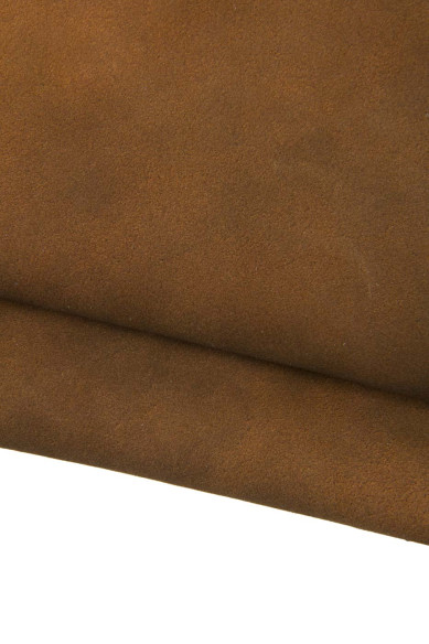 Stock di 3 pelli di CAMOSCIO effetto vintage - CONSUMATO, pellami scamosciati sfumati, lotto come da foto