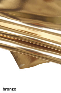 MIRROR metallic leather...
