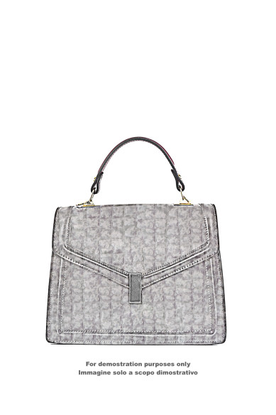 Silver white CROCODILE embossed leather hide, metallic GLITTER cowhide, elegant calfskin medium softness