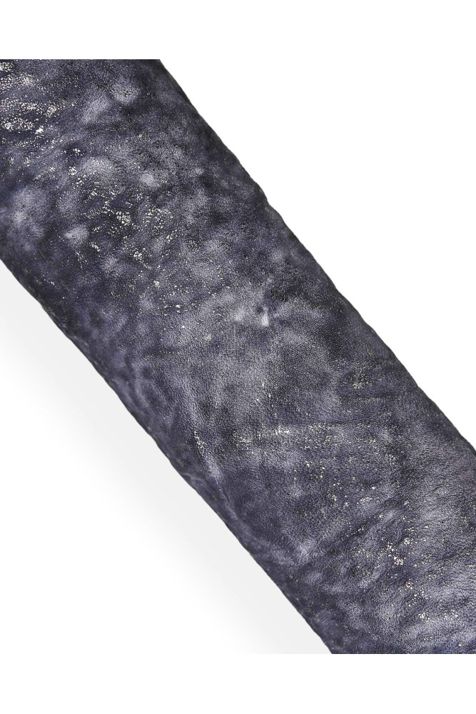 Dark grey WASHED leather skin...