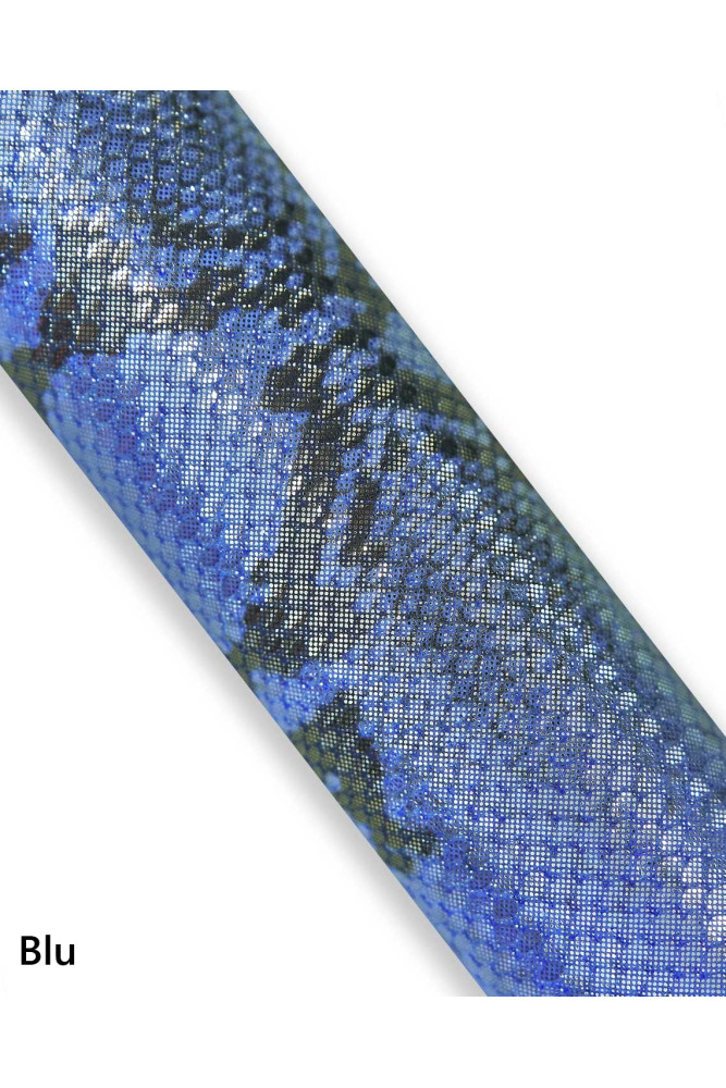 Red, blue PYTHON cowhides, REPTILE...