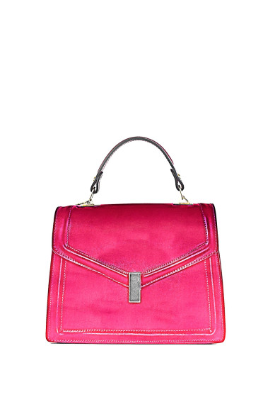 Red METALLIC leather hide, magenta SMOOTH cowhide, soft calfskin for diy projects, 1.2 - 1.3 mm