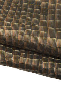 Pelle COCCODRILLO marrone -...