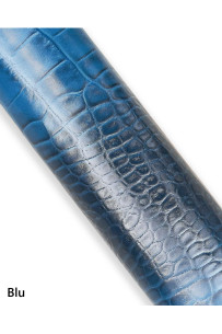 Pelle COCCODRILLO rosso... 2