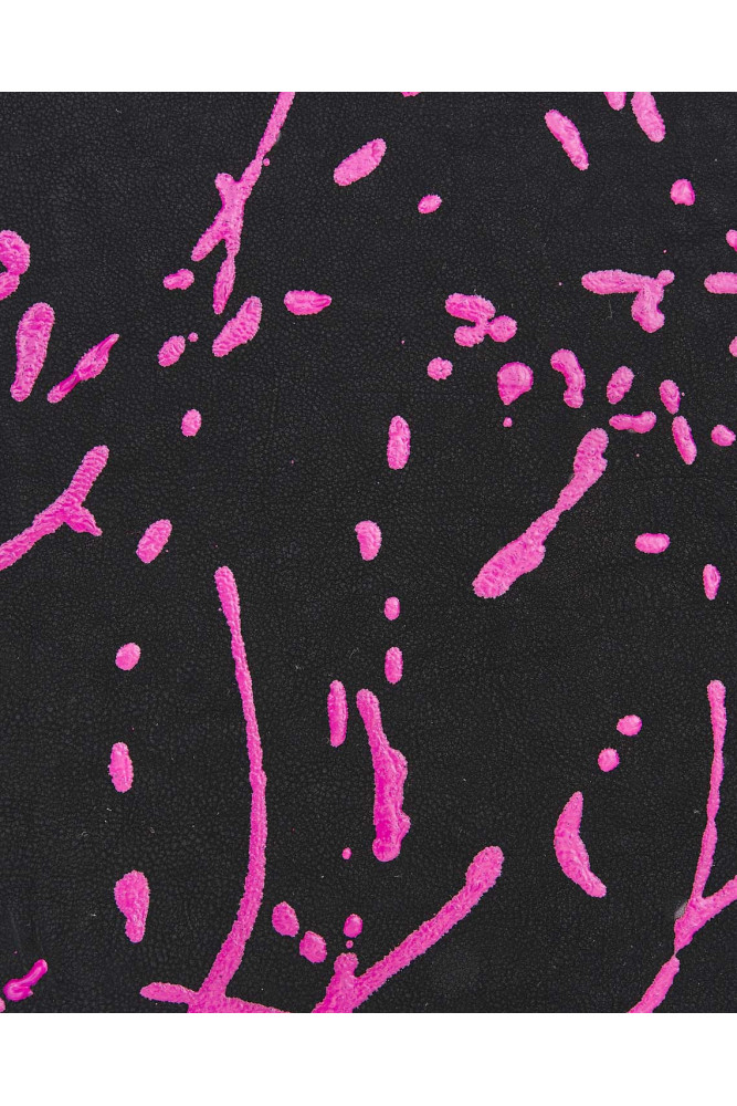 Pelle nera - fuxia, pellame sportivo...