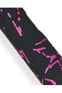 Pelle nera - fuxia, pellame...