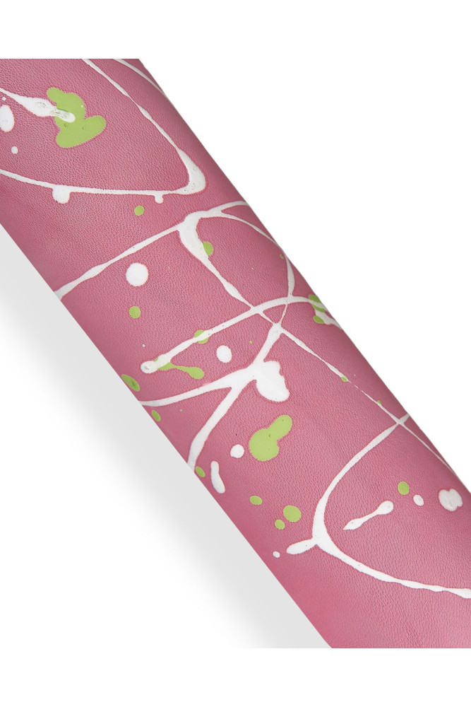 Pink nappa - white/green POLLOCK...